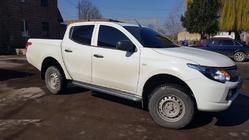 Mitsubishi L200 2015-2024 гг. Боковые Подножки Premium (2 шт., Нержавейка) фото 4