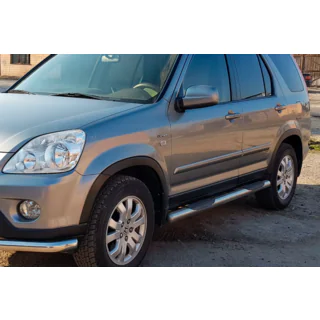 Боковые трубы (2 шт., нержавейка) фото 1
