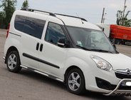 Opel Combo 2012-2018 гг. Боковые трубы (2 шт., нержавейка) 60 мм, короткая база фото 3