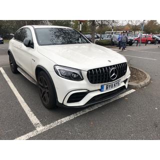 Передняя решетка GT Panamericana (2015-2019) Mercedes GLC coupe C253 2016-2023 гг. фото 3