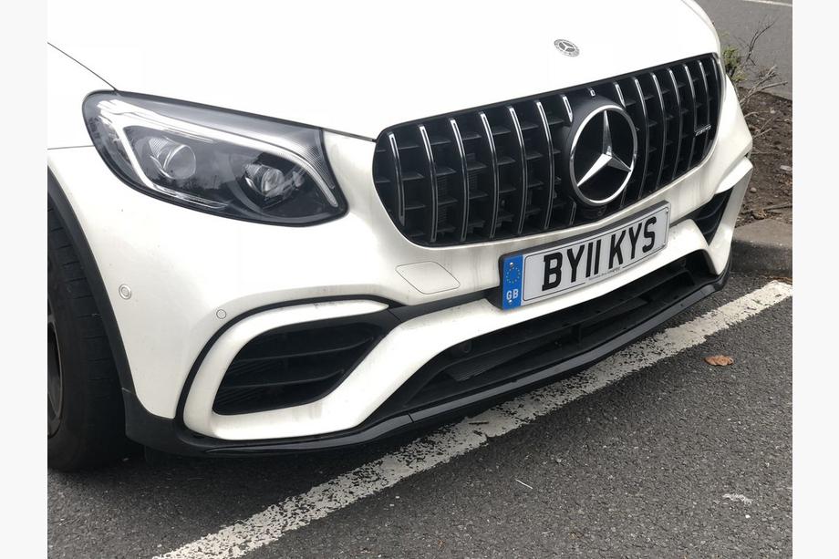 Mercedes GLC coupe C253 2016-2023 гг. Передняя решетка GT Panamericana (2015-2019) Фото 2