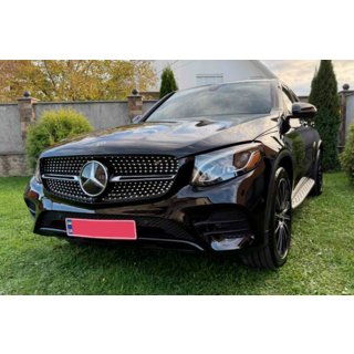 Боковые Подножки (OEM) Mercedes GLC coupe C253 2016-2023 гг. фото 3