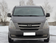 Hyundai H300, H1, Starex 2008-2020 гг. Передняя защита ST008 (нержавейка) фото 1