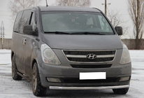 Hyundai H300, H1, Starex 2008-2020 гг. Передняя защита ST008 (нержавейка) фото 2