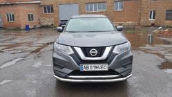 Nissan X-trail T32/Rogue 2014-2021 гг. Передняя защита ST008 (нержавейка) фото 2