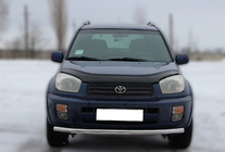 Toyota Rav 4 2001-2005 гг. Передняя защита ST008 (нержавейка) фото 1