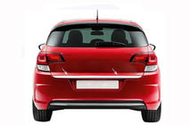 Citroen C-4 2010-2018 гг. Накладка на Багажник Нержавейка Carmos - Турецкая Нержавеющая Сталь фото 1