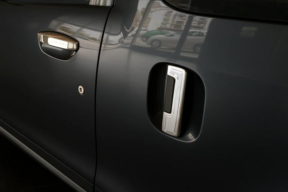 Dacia Dokker 2013-2022 гг. Хромированные Накладки на Ручки (4 шт., Нержавейка) OmsaLine - Итальянская Нержавейка Image