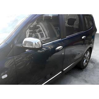 Накладки на Зеркала (2 шт., Нержавейка) Dacia Lodgy 2012-2022 гг. фото 1