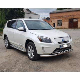 Передняя защита ST015 (нержавейка) Toyota Rav 4 2006-2013 гг. фото 4