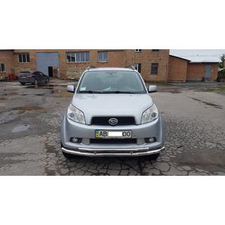 Передняя защита ST014 (нержавейка) Daihatsu Terios 2006-2017 гг. фото 4