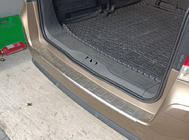 Opel Zafira B 2005–2011 гг. Накладка на задний бампер OmsaLine (нержавейка) фото 2