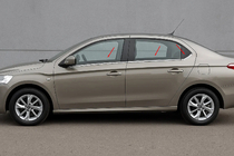 Peugeot 301 2012- гг. Окантовка окон Нержавейка 4 шт, Carmos (без форточки) фото 10