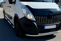 Renault Master 2011-2023 гг. Передняя защита ST014 (нержавейка) d60/42 фото 3