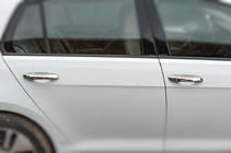 Volkswagen Golf 7/E-Golf 2012-2020 гг. Хромированные Накладки на Ручки Дверей (4 шт, Нержавейка) фото 2