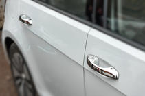 Volkswagen Golf 7/E-Golf 2012-2020 гг. Хромированные Накладки на Ручки Дверей (4 шт, Нержавейка) фото 1