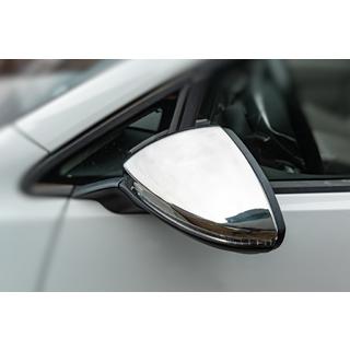 Накладки на Зеркала (2 шт, Нержавеющая Сталь) Volkswagen Golf 7/E-Golf 2012-2020 гг. фото 2