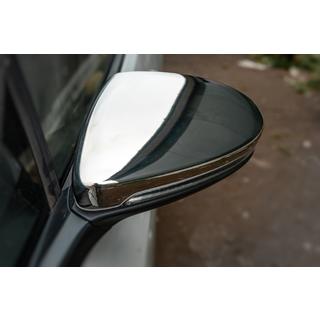 Накладки на Зеркала (2 шт, Нержавеющая Сталь) Volkswagen Golf 7/E-Golf 2012-2020 гг. фото 3