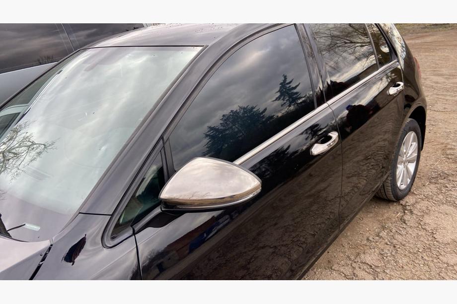 Volkswagen Golf 7/E-Golf 2012-2020 гг. Нижние молдинги стекол нержавейка HB (4 шт) Image