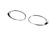 Volkswagen Jetta 2011-2018 гг. Накладки на противотуманные фары (2 шт., нержавейка) Carmos - Турецкая Нержавеющая Сталь фото 6