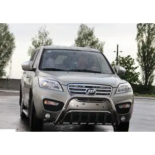 Кенгурятник WT002 (Нержавейка) Lifan X60 2011- гг. фото 1