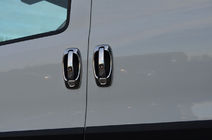 Opel Combo 2012-2018 гг. Хромированные накладки и окантовки на ручки (8 шт, нержавейка) фото 1