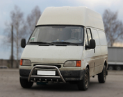 Ford Transit 1991-2000 гг. Кенгурятник WT003 (нержавейка) фото 5