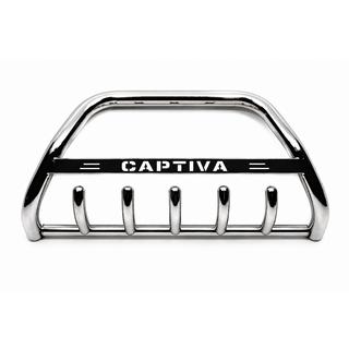 Кенгурятник WT004 Нержавейка Chevrolet Captiva 2006-2019 гг. фото 3