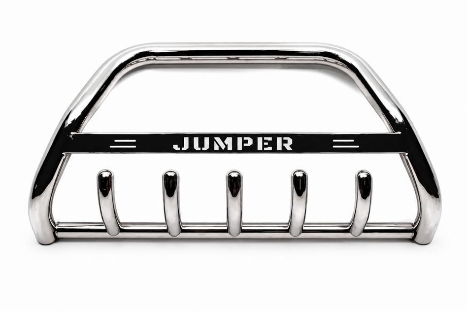Citroen Jumper 1995-2006 гг. Кенгурятник WT004 Нержавейка Image