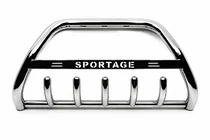 Kia Sportage 2004-2010 гг. Кенгурятник WT004 Нержавейка фото 1