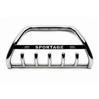Кенгурятник WT004 Нержавейка Kia Sportage 2004-2010 гг.