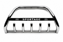 Kia Sportage 2015-2021 гг. Кенгурятник WT004 Нержавейка фото 1