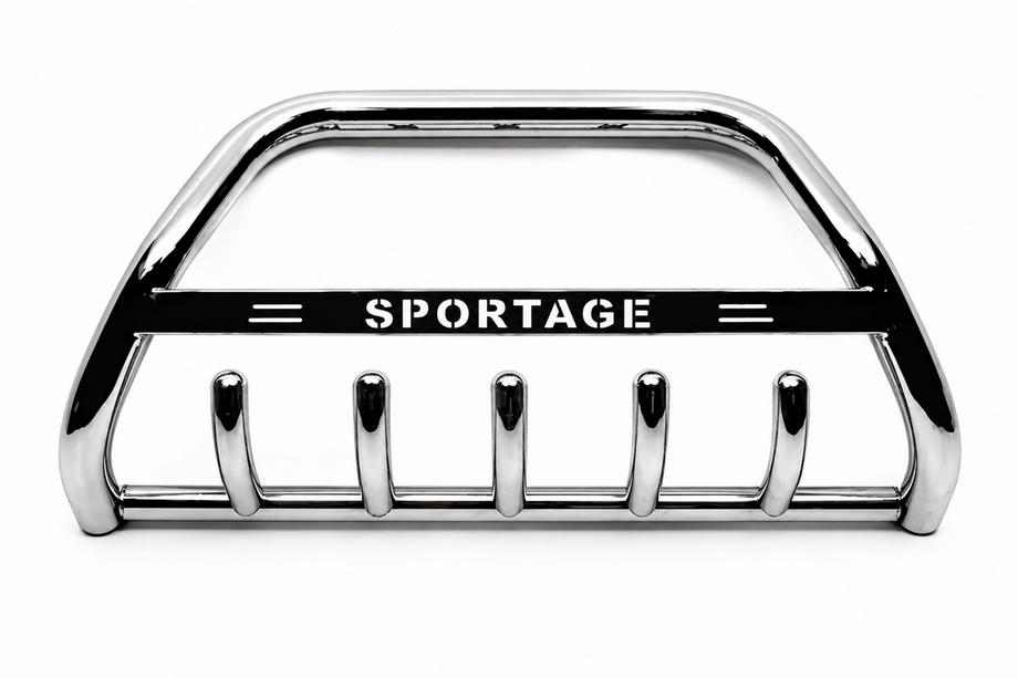 Kia Sportage 2015-2021 гг. Кенгурятник WT004 Нержавейка Image