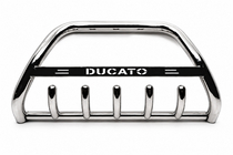 Fiat Ducato 2006-2025 гг. Кенгурятник WT004 Нержавейка фото 1