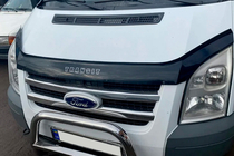 Ford Transit 2000–2014 гг. Кенгурятник WT004 Нержавейка фото 4