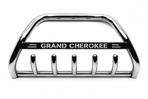 Jeep Grand Cherokee WJ 1999-2004 гг. Кенгурятник WT004 Нержавейка фото 3