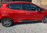 Renault Clio IV 2012-2019 гг. Прямые дверные молдинги (4 шт, нержавейка) фото 1