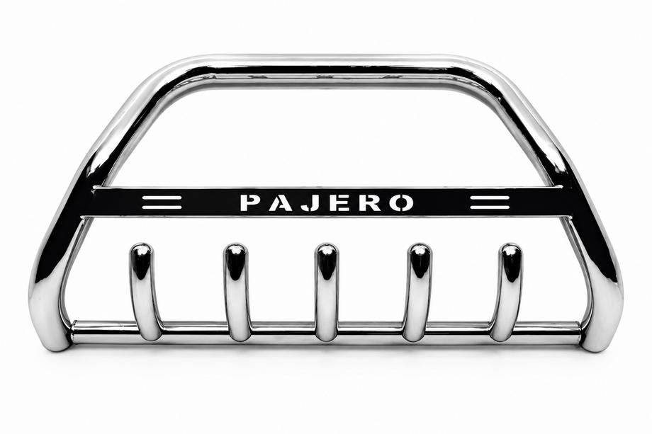 Mitsubishi Pajero Sport 1996-2007 гг. Кенгурятник WT004 Нержавейка Image