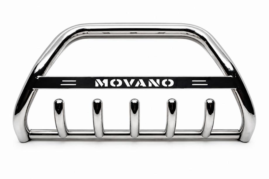 Opel Movano 2010-2021 гг. Кенгурятник WT004 Нержавейка Image