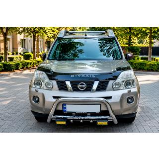 Кенгурятник WT004 Нержавейка Nissan X-trail T31 2007-2014 гг. фото 1