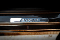 Volkswagen Passat B7 2012-2015 гг. Накладки на пороги OmsaLine тип 1 (4 шт, нержавейка) фото 3