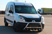 Renault Kangoo 1998-2008 гг. Кенгурятник WT004 Нержавейка фото 2