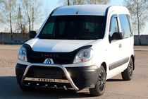 Renault Kangoo 1998-2008 гг. Кенгурятник WT004 Нержавейка фото 3