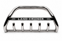 Toyota Land Cruiser Prado 150 2009-2023 гг. Кенгурятник WT004 Нержавейка фото 1
