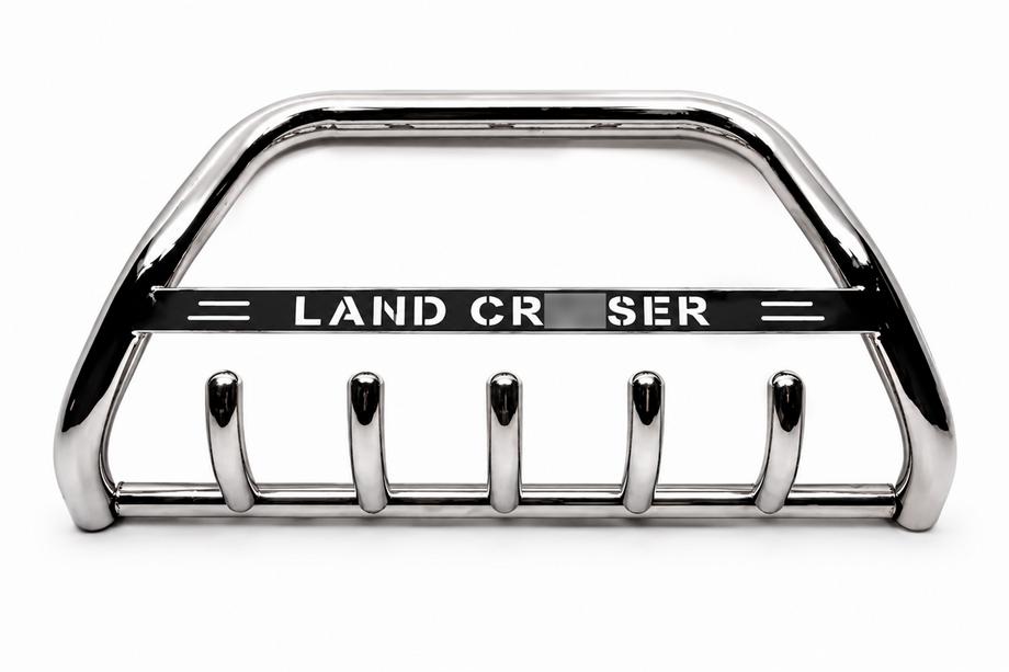 Toyota Land Cruiser Prado 150 2009-2023 гг. Кенгурятник WT004 Нержавейка Image