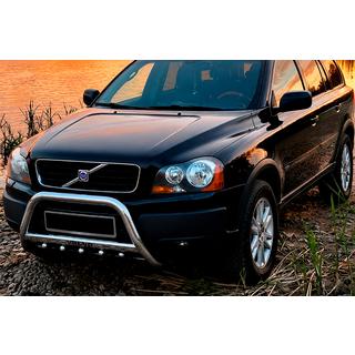 Кенгурятник WT004 Нержавейка Volvo XC90 2002-2014 гг. фото 1