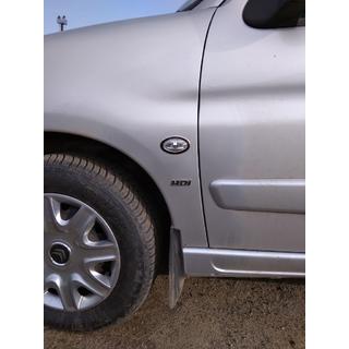 Окантовка поворотника OmsaLine (2 шт., нержавейка) Citroen Berlingo 1996-2008 гг. фото 2
