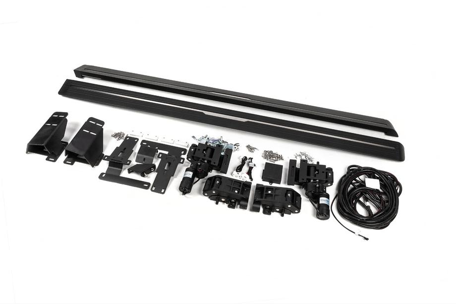 Land Rover Discovery III 2004–2009 гг. Боковые пороги с выдвижным механизмом (2 шт., алюминий) Image