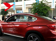 BMW X6 F16 2014-2019 гг. Интегрированные рейлинги хром OEM (Алюминий, установка на клей) фото 3