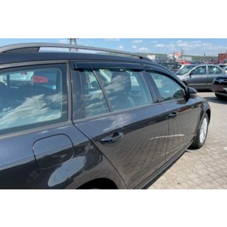 Ветровики SW (4 шт, HIC) Skoda Octavia III A7 2013-2019 гг. фото 1